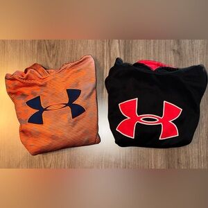 Set of 2 Under Armour hoodies, size XS-youth